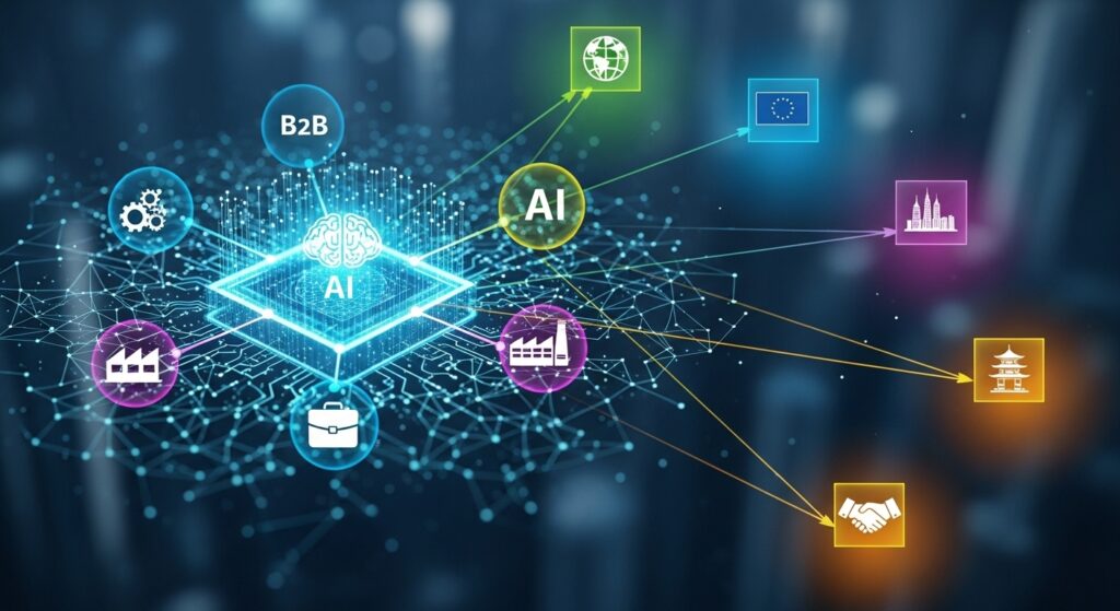 How AI-Powered Lead Generation Helps B2B Companies Find Clients Abroad